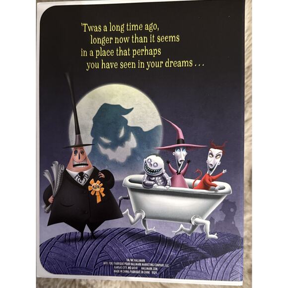 Hallmark 2022 Disney Nightmare Before Christmas Jack Sally Ornaments NIB - Picture 3 of 5